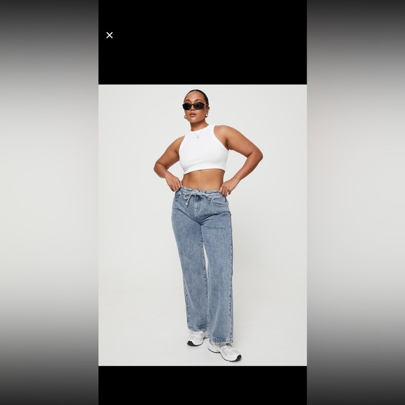 Princess Polly Pemberton Jeans Mid Wash Denim - Picture 2 of 3